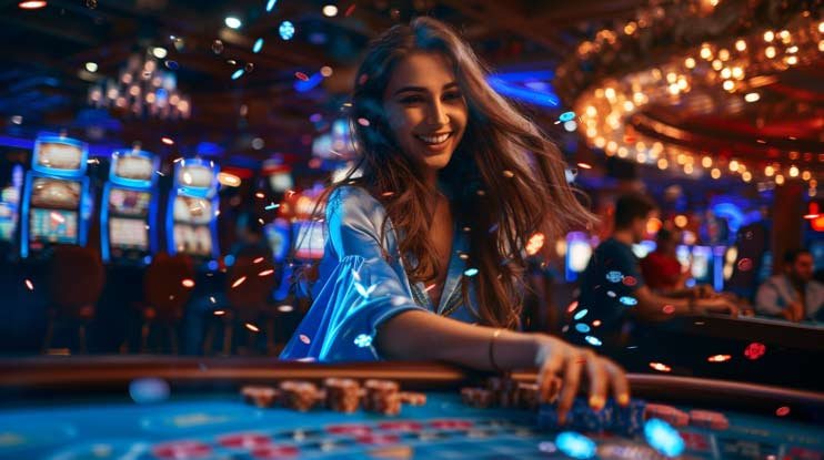 Queen Casino platform displayed on a mobile phone in the Philippines