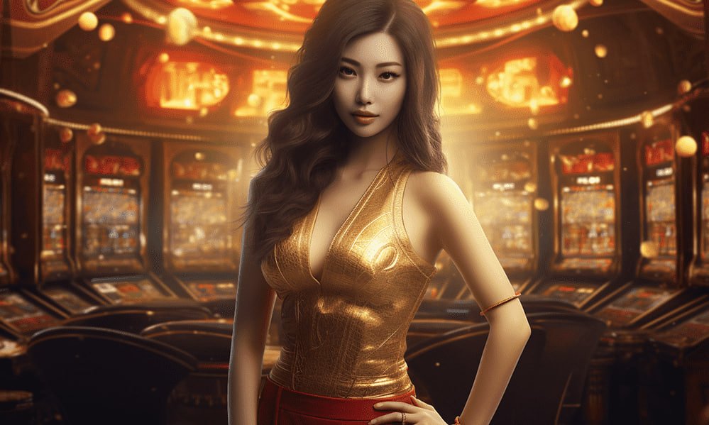 Queen Casino slot game interface showing colourful reel titles on mobile